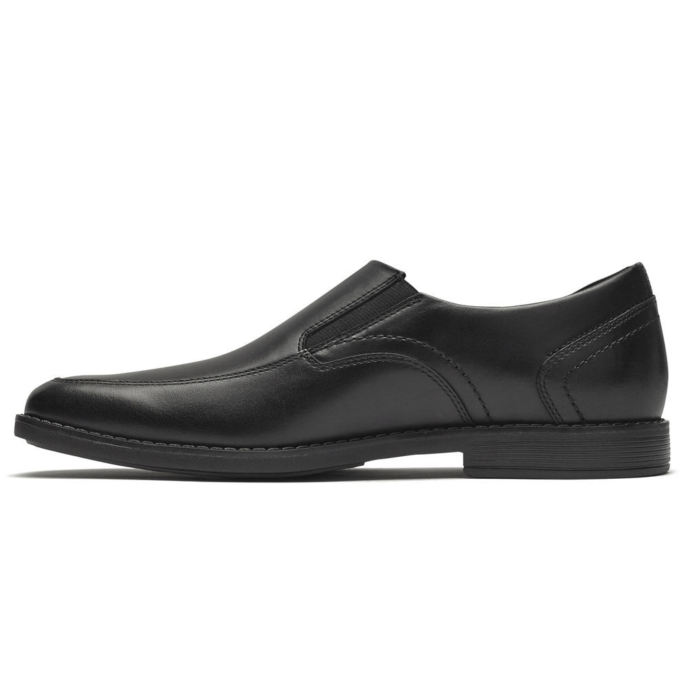 Rockport Slip-On For Mens Black - Slayter Bike Shoe - NJ9681754